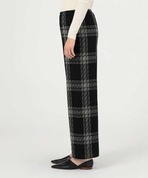 TOMORROWLAND / トゥモローランド その他パンツ | ハイツイストウールチェック リラックスパンツ | 詳細3