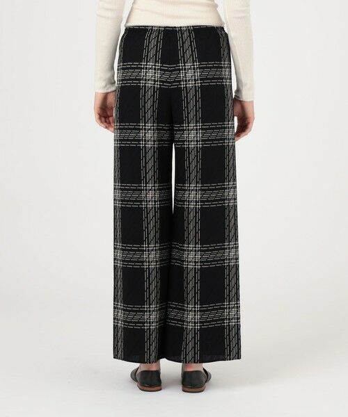 TOMORROWLAND / トゥモローランド その他パンツ | ハイツイストウールチェック リラックスパンツ | 詳細4