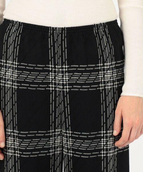 TOMORROWLAND / トゥモローランド その他パンツ | ハイツイストウールチェック リラックスパンツ | 詳細5