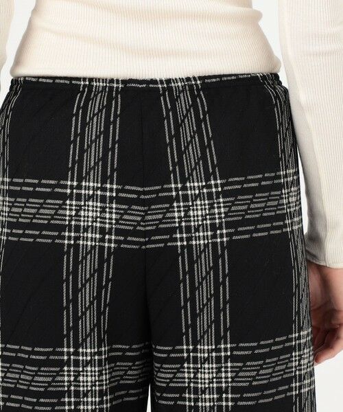 TOMORROWLAND / トゥモローランド その他パンツ | ハイツイストウールチェック リラックスパンツ | 詳細6