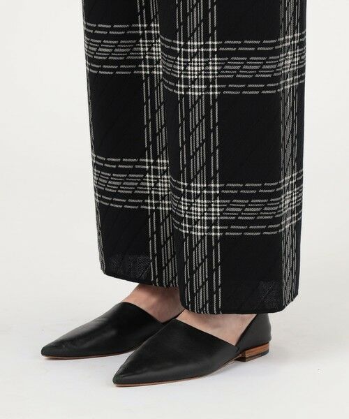 TOMORROWLAND / トゥモローランド その他パンツ | ハイツイストウールチェック リラックスパンツ | 詳細7