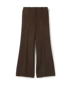 TOMORROWLAND / トゥモローランド スラックス・ドレスパンツ | ナチュラルストレッチウール セミフレアパンツ