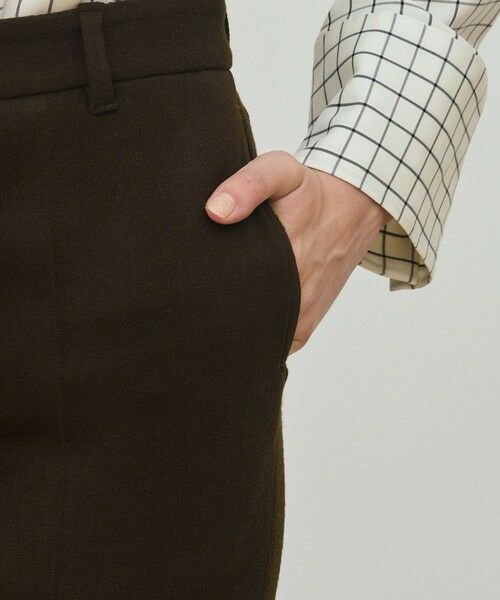 TOMORROWLAND / トゥモローランド スラックス・ドレスパンツ | ナチュラルストレッチウール スリムパンツ | 詳細7