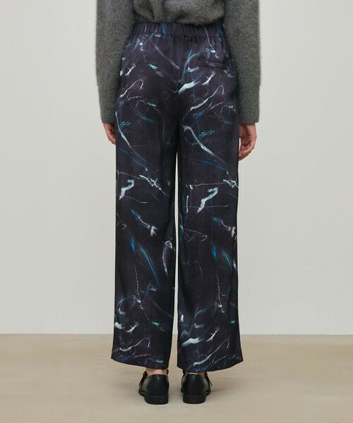 TOMORROWLAND / トゥモローランド その他パンツ | ネオンプリント タックワイドパンツ | 詳細4