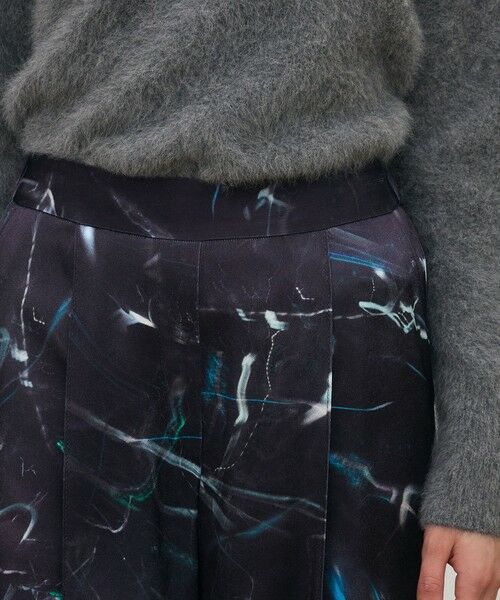 TOMORROWLAND / トゥモローランド その他パンツ | ネオンプリント タックワイドパンツ | 詳細5