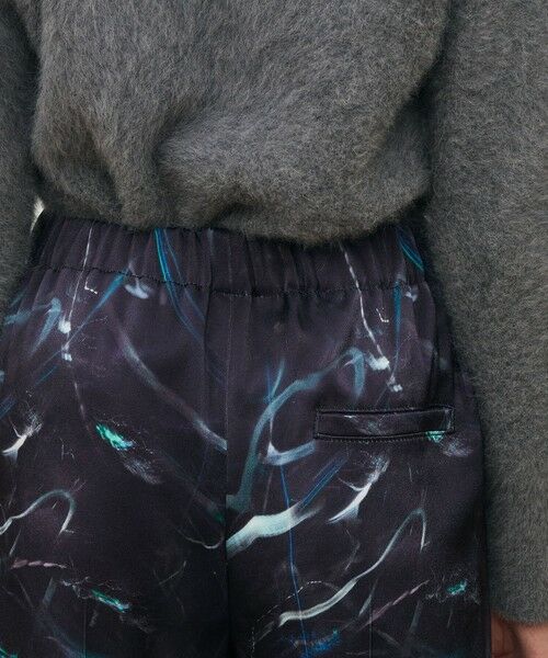 TOMORROWLAND / トゥモローランド その他パンツ | ネオンプリント タックワイドパンツ | 詳細6