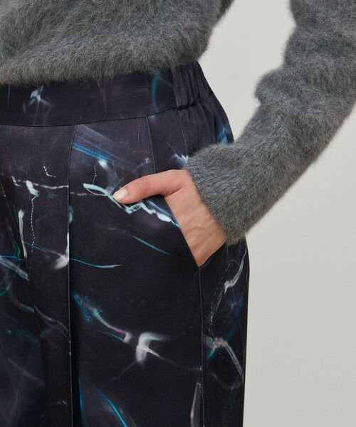 TOMORROWLAND / トゥモローランド その他パンツ | ネオンプリント タックワイドパンツ | 詳細7