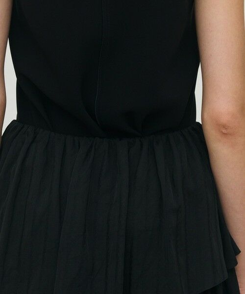 TOMORROWLAND / トゥモローランド ミニ・ひざ丈スカート | ドットストライプジャガード  ティアードスカート | 詳細6