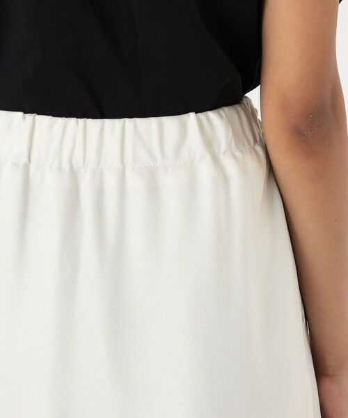 TOMORROWLAND / トゥモローランド ロング・マキシ丈スカート | サテンジョーゼット セミマーメイドスカート | 詳細7