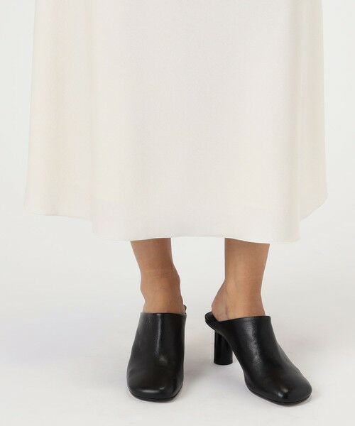 TOMORROWLAND / トゥモローランド ロング・マキシ丈スカート | サテンジョーゼット セミマーメイドスカート | 詳細8