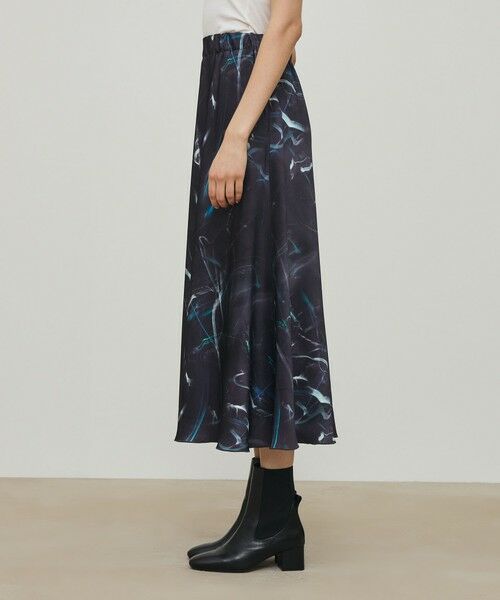 TOMORROWLAND / トゥモローランド ロング・マキシ丈スカート | ネオンプリント マーメイドスカート | 詳細3