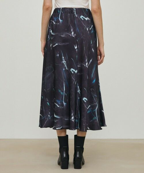 TOMORROWLAND / トゥモローランド ロング・マキシ丈スカート | ネオンプリント マーメイドスカート | 詳細4