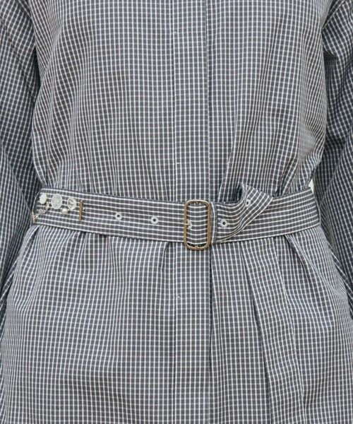 TOMORROWLAND / トゥモローランド ミニ丈・ひざ丈ワンピース | コンパクトプレーンコットン シャツワンピース | 詳細19