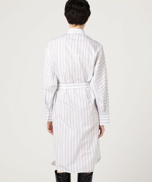 TOMORROWLAND / トゥモローランド ミニ丈・ひざ丈ワンピース | コンパクトプレーンコットン シャツワンピース | 詳細4