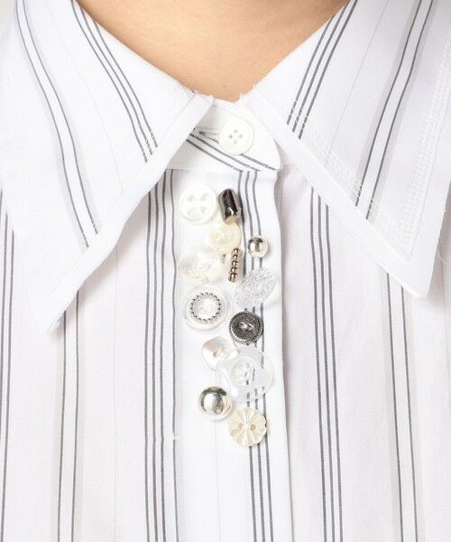 TOMORROWLAND / トゥモローランド ミニ丈・ひざ丈ワンピース | コンパクトプレーンコットン シャツワンピース | 詳細6