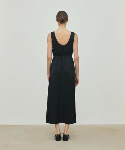 TOMORROWLAND / トゥモローランド ロング・マキシ丈ワンピース | ロイヤルサテン ノースリーブドレス | 詳細3