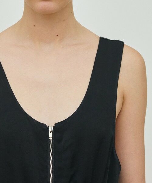 TOMORROWLAND / トゥモローランド ロング・マキシ丈ワンピース | ロイヤルサテン ノースリーブドレス | 詳細4