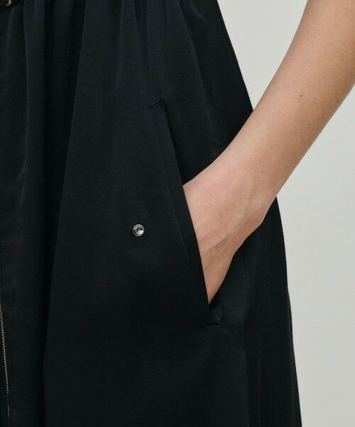 TOMORROWLAND / トゥモローランド ロング・マキシ丈ワンピース | ロイヤルサテン ノースリーブドレス | 詳細7