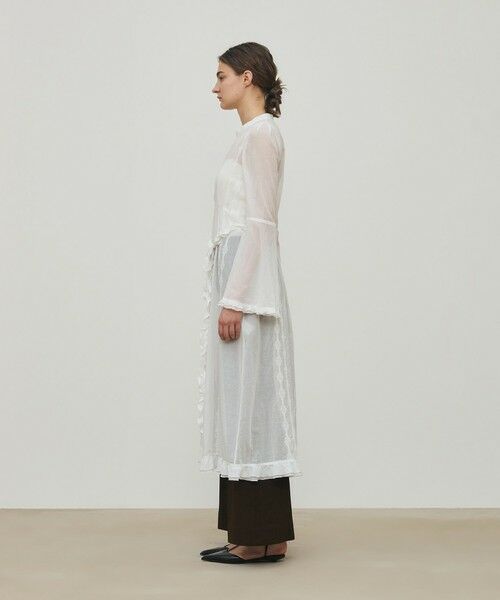 TOMORROWLAND / トゥモローランド ロング・マキシ丈ワンピース | チェーンレースエンブロイダリー Aラインドレス | 詳細2