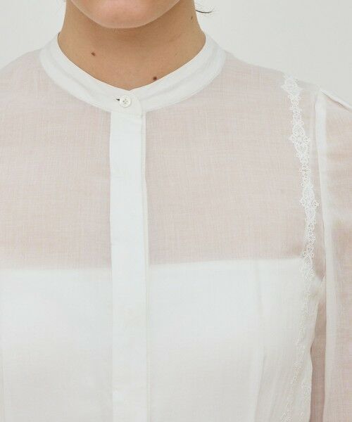 TOMORROWLAND / トゥモローランド ロング・マキシ丈ワンピース | チェーンレースエンブロイダリー Aラインドレス | 詳細4