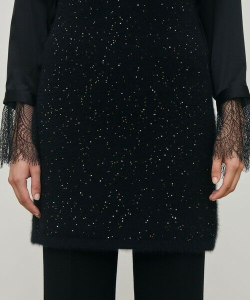 TOMORROWLAND / トゥモローランド ミニ丈・ひざ丈ワンピース | フォックスカシミヤ キャミソールドレス | 詳細7