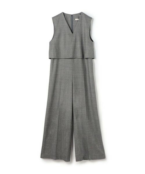 フランネルウールストレッチ オールインワン （サロペット