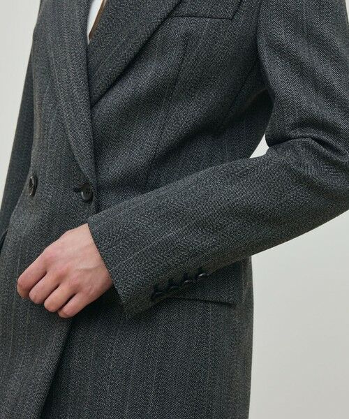 TOMORROWLAND / トゥモローランド テーラードジャケット | シェトランドへリンボーン テーラードジャケット | 詳細7