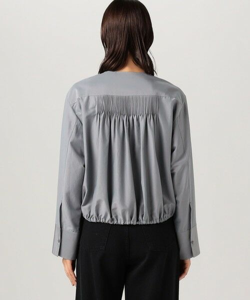 TOMORROWLAND / トゥモローランド ブルゾン | コットンシルクポプリン フリルブルゾン | 詳細4