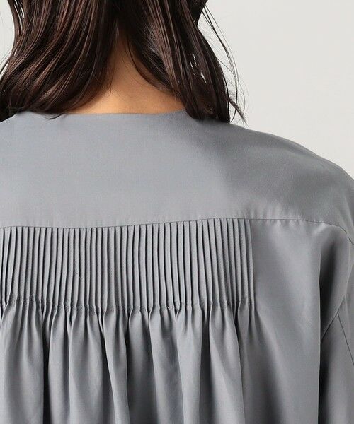 TOMORROWLAND / トゥモローランド ブルゾン | コットンシルクポプリン フリルブルゾン | 詳細6