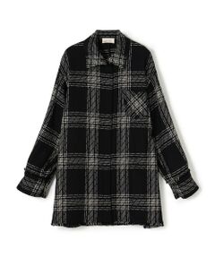 TOMORROWLAND / トゥモローランド その他アウター | ハイツイストウールチェック スタンドカラーコート