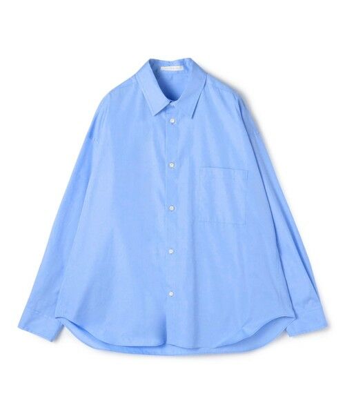 TOMORROWLAND/トゥモローランド スムースドライコットン メンズライクシャツ 63 ライトブルー F TOMORROWLAND/トゥモローランド スムースドライコットン メンズライクシャツ 63 ライトブルー F