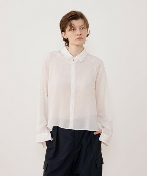 TOMORROWLAND / トゥモローランド シャツ・ブラウス（半袖以外） | セルロースシルクブロード ドルマンスリーブシャツ | 詳細2