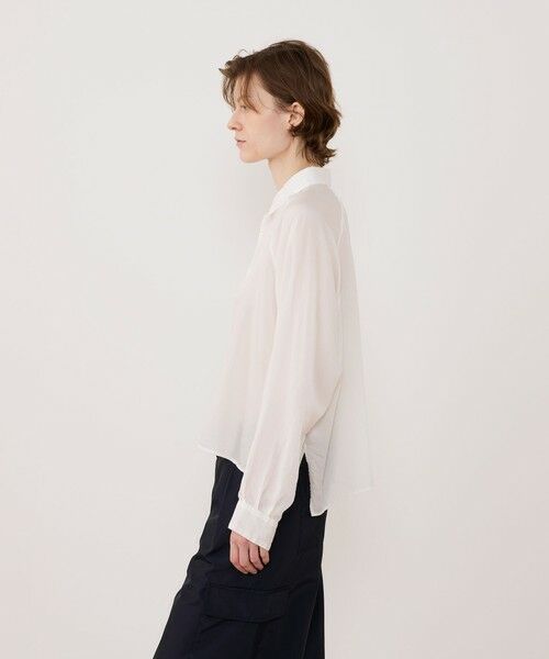 TOMORROWLAND / トゥモローランド シャツ・ブラウス（半袖以外） | セルロースシルクブロード ドルマンスリーブシャツ | 詳細3