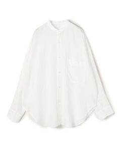 TOMORROWLAND / トゥモローランド シャツ・ブラウス（半袖以外） | セルロースシルクブロード スタンドカラーシャツ