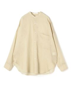 TOMORROWLAND / トゥモローランド シャツ・ブラウス（半袖以外） | セルロースシルクブロード スタンドカラーシャツ