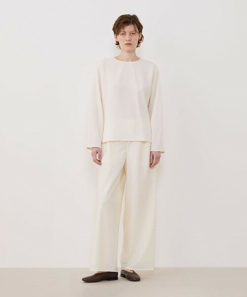 TOMORROWLAND / トゥモローランド シャツ・ブラウス（半袖以外） | ダブルクロス ラグランスリーブブラウス | 詳細1