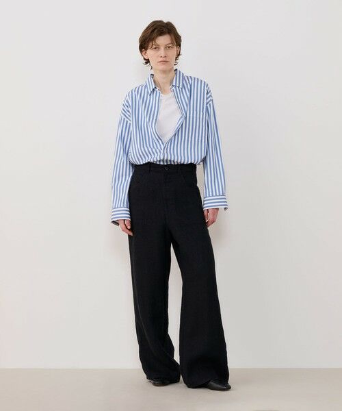 TOMORROWLAND / トゥモローランド シャツ・ブラウス（半袖以外） | ツイストコットンストライプ メンズライクシャツ | 詳細1