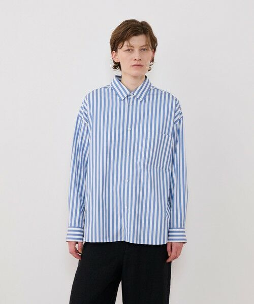 TOMORROWLAND / トゥモローランド シャツ・ブラウス（半袖以外） | ツイストコットンストライプ メンズライクシャツ | 詳細2