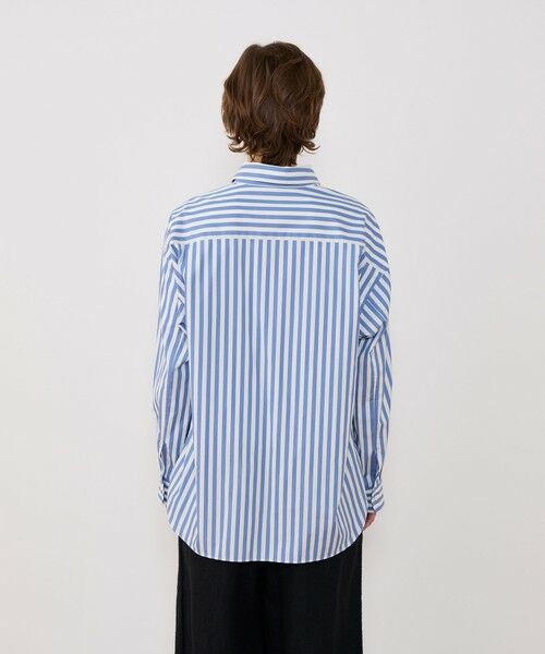 TOMORROWLAND / トゥモローランド シャツ・ブラウス（半袖以外） | ツイストコットンストライプ メンズライクシャツ | 詳細4