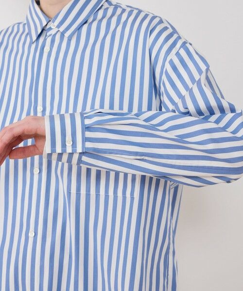 TOMORROWLAND / トゥモローランド シャツ・ブラウス（半袖以外） | ツイストコットンストライプ メンズライクシャツ | 詳細6