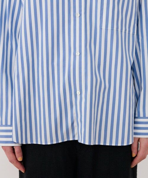 TOMORROWLAND / トゥモローランド シャツ・ブラウス（半袖以外） | ツイストコットンストライプ メンズライクシャツ | 詳細7