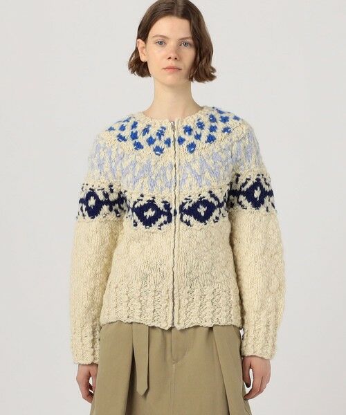 TOMORROWLAND / トゥモローランド カーディガン・ボレロ | HAND YOKE ジップアップカーディガン | 詳細2