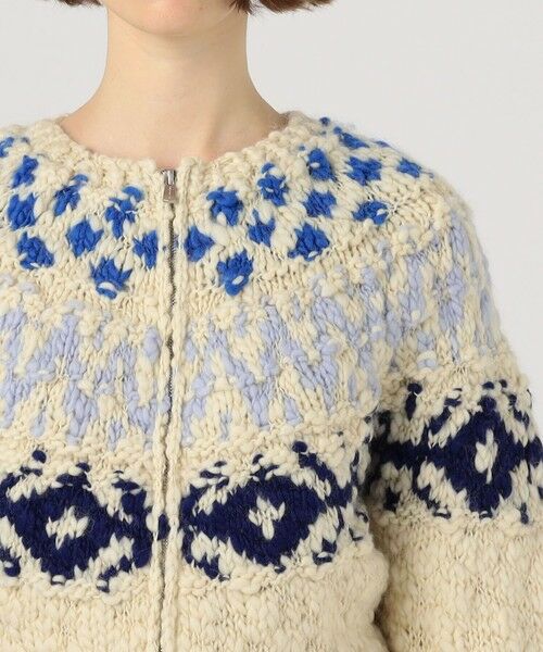 TOMORROWLAND / トゥモローランド カーディガン・ボレロ | HAND YOKE ジップアップカーディガン | 詳細5