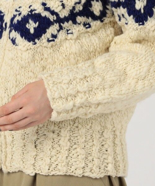 TOMORROWLAND / トゥモローランド カーディガン・ボレロ | HAND YOKE ジップアップカーディガン | 詳細7
