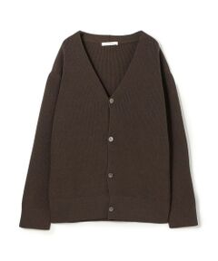 TOMORROWLAND / トゥモローランド カーディガン・ボレロ | フィッシャーマンズリブ Vネックカーディガン
