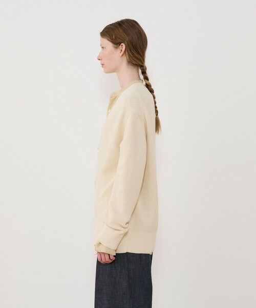 TOMORROWLAND / トゥモローランド カーディガン・ボレロ | フィッシャーマンズリブ Vネックカーディガン | 詳細4