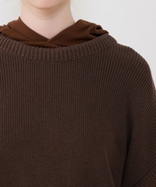 TOMORROWLAND / トゥモローランド ニット・セーター | フィッシャーマンズリブ クルーネックプルオーバー | 詳細5