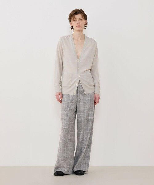 TOMORROWLAND / トゥモローランド カーディガン・ボレロ | プレーンウール Vネックカーディガン | 詳細1