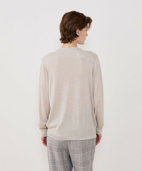 TOMORROWLAND / トゥモローランド カーディガン・ボレロ | プレーンウール Vネックカーディガン | 詳細4