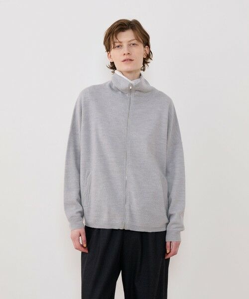 TOMORROWLAND / トゥモローランド カーディガン・ボレロ | ボイルドウール ジップアップカーディガン | 詳細2